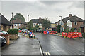 TL4656 : Lichfield Road: rain at last by John Sutton