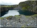 NM7317 : Easdale - Quarry of the Hill from the northwest by Rob Farrow