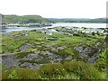 NM7317 : Easdale - Looking over Easdale village to Seil  by Rob Farrow