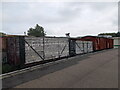 TL1898 : Freight wagons at Peterborough Nene Valley station by Paul Bryan