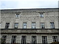 TQ2574 : Frieze on Wandsworth Town Hall by Marathon