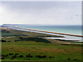 SY5882 : Chesil Beach and Fleet Lagoon by David Dixon