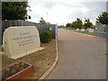 SP4618 : Entrance to the North Oxfordshire Crematorium and Memorial Park by David Hillas