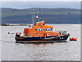 NG4843 : Portree Lifeboat in the Harbour by David Dixon