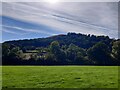 SO7636 : Contrails over Raggedstone Hill by Mat Fascione