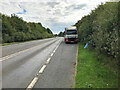 SJ5340 : Layby on the A41 Whitchurch Bypass by David Dixon