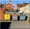 SO8004 : Wheelie bins opposite Stonehouse Health Clinic, Stonehouse by Jaggery