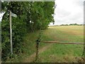 TL3332 : Public footpath near Buntingford by Malc McDonald