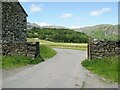 SD3096 : Gateway near Coniston Hall by Adrian Taylor