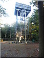 SU7295 : Portobello Water Tower near Cowleaze Wood by David Hillas