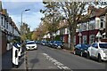 TQ3569 : Electric car charging station, Clevedon Road by David Martin