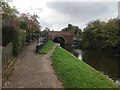 SK5779 : Bridge over the Chesterfield Canal by David Lally