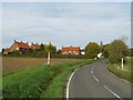 TL5726 : Minor road approaching Broxted, near Great Dunmow by Malc McDonald