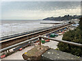 SX9676 : Works at Dawlish station by Robin Stott