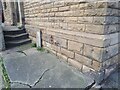 SE2627 : Former mission hall, South Parade, Morley - foundation stones by Stephen Craven