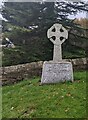 SO5520 : Celtic Cross headstone, Marstow, Herefordshire by Jaggery