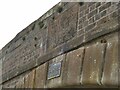 SJ7065 : Plaque on Wardle Bridge in Middlewich by Stephen Craven