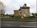 TM2483 : Harleston Railway Station from the west by Adrian S Pye