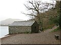 NY1520 : Boat house at Crummock Water, near Keswick by Malc McDonald