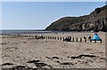 ST2958 : The northern end of Brean Sands by Mat Fascione