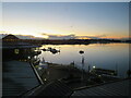 SZ0090 : Sunset over Holes Bay, Poole by Malc McDonald