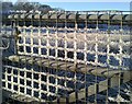 NS5184 : Hoar frost on a gate by Richard Sutcliffe