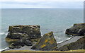 SH3647 : Ynys Fawr sea stacks by Bill Harrison