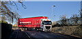 TL1960 : Rather large red lorry by Bob Harvey