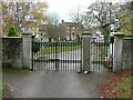 SK6287 : Churchyard gateway, Blyth by Alan Murray-Rust