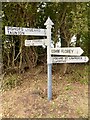 ST1430 : Somerset County Council fingerpost - on the B3224 at the Ash Priors - Combe Florey Crossroads by Marika Reinholds