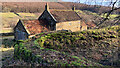 SE6195 : Mill pond dam wall for the former mill of Low Elm House by Mick Garratt