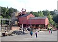 NZ2154 : Beamish - Colliery - Heapstead and winding engine house by Rob Farrow