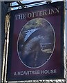 ST1400 : Otter Inn Sign in Weston by John P Reeves