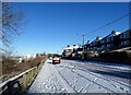 NZ1051 : Aynsley Terrace in the snow by Robert Graham