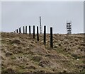 SO5986 : Communication masts on the summit of Abdon Burf by Mat Fascione