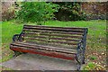 SO7875 : Seat in H.M. Queen Elizabeth II Jubilee Gardens, Bewdley, Worcs by P L Chadwick