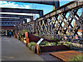 SJ8397 : Planters on the Viaduct by David Dixon