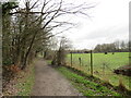 TQ1962 : Public footpath near Epsom by Malc McDonald