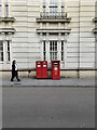 SX9292 : Postboxes, Queen Street, Exeter by PAUL FARMER