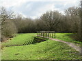 TQ1859 : Path over The Rye Brook on Ashtead Common by Malc McDonald