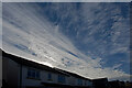 SS5232 : Unusual Cloud formations behind houses on Seaking Close by Roger A Smith