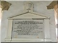 SH5918 : Memorial inside St Mary and St Bodfan Church by Michael Westley