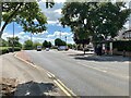 SP3878 : Bus stops on Brandon Road, Binley, Coventry by Robin Stott