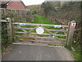 ST3762 : Wooden gate off the B3440  by S