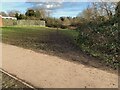 SP2965 : Worn grass, Riverside Walk, Warwick by Robin Stott