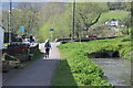 ST2391 : Canal towpath at Navigation Road by M J Roscoe