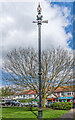 TQ2765 : Sewer vent column, Wrythe Green by Ian Capper