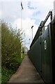 SO8300 : The rear of the West Stand at the New Lawn Stadium by Steve Daniels