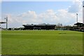 SO8300 : The South Stand at the New Lawn Stadium by Steve Daniels