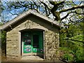 SJ9682 : Boathouse at Lyme Hall by Stephen Craven